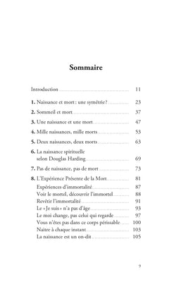 Soyez libre de la naissance et de la mort