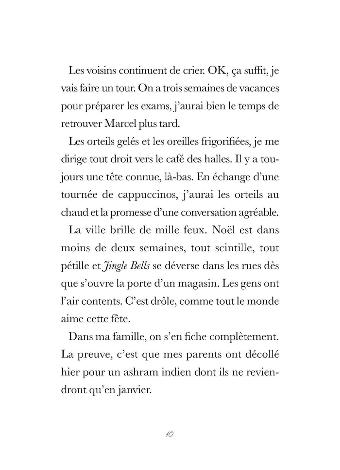 Bûche glacée & coeurs fondants