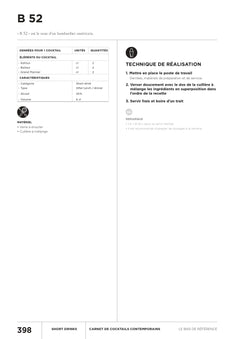 Le bar de référence