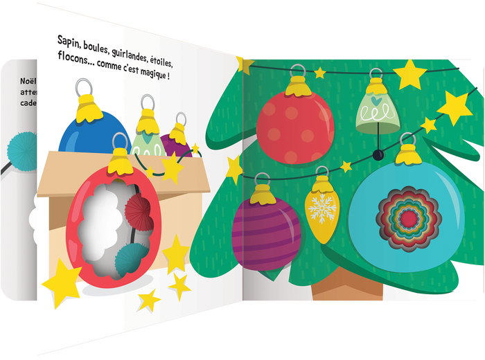 Noël - Livre à trous dès 18 mois
