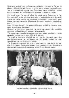 Le Tannage Naturel et Chimique
