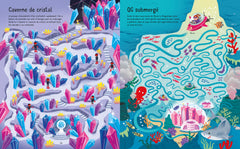 Les super-héros - Le grand livre des labyrinthes