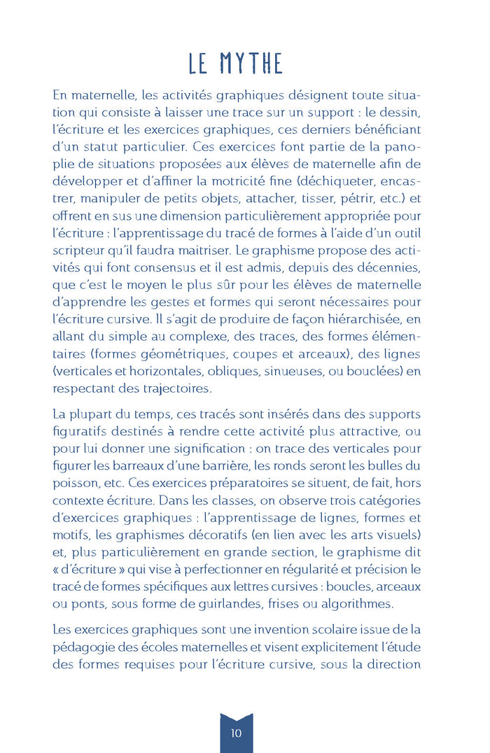 Enseigner l'écriture