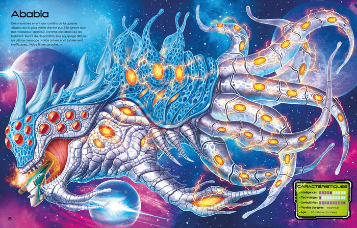 Construis tes aliens et guerriers de l'espace avec des autocollants