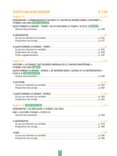 Réussir mon CRPE Histoire Géographie EMC épreuve d'admissibilité écrit M2