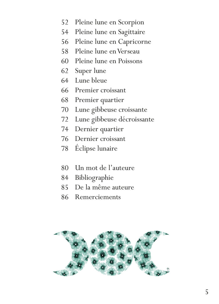 Mes rituels lunaires