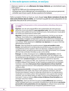 Réussir mon CRPE EPS et Projection dans le métier Admission concours L3 Oral 2026-2027