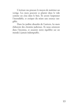 Le recours à la faiblesse