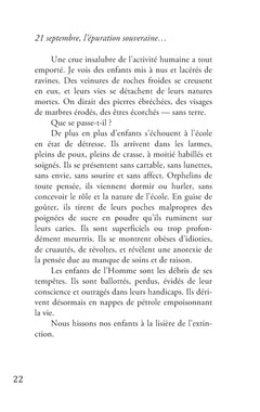 Le recours à la faiblesse