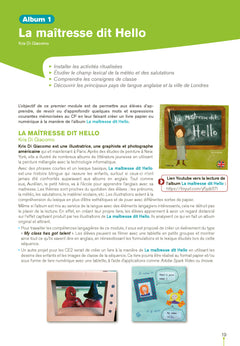 Enseigner l'anglais à partir d'albums CE1-CE2 + téléchargement