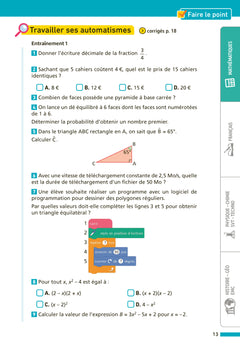 Maxi Annales Brevet 2027 - Corrigé