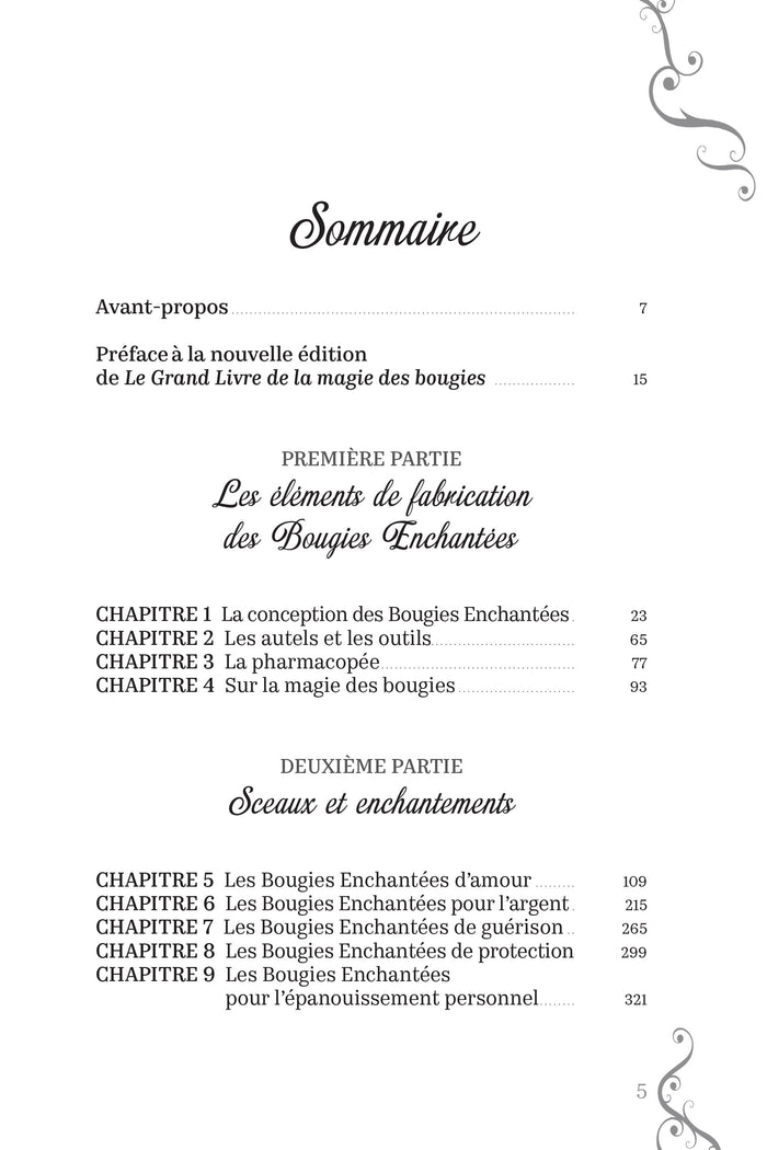 Le grand livre de la magie des bougies