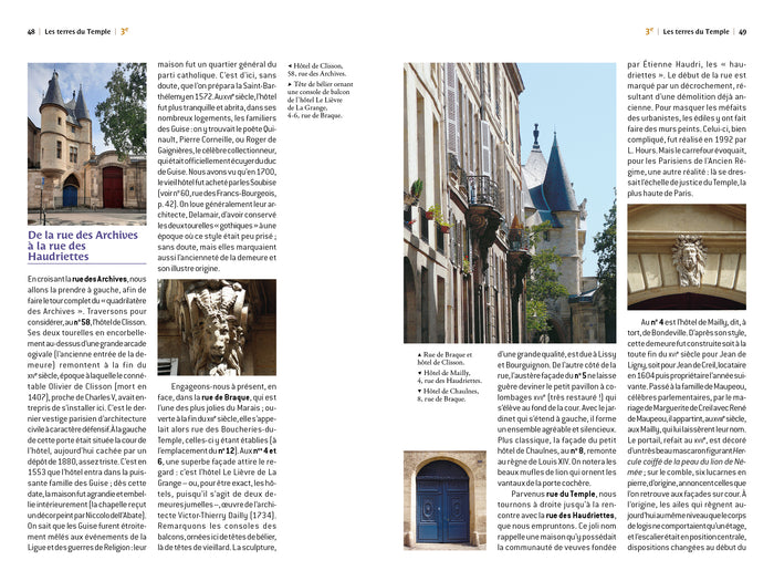 Guide du promeneur de Paris - 20 itinéraires de charme par rues, cours et jardins