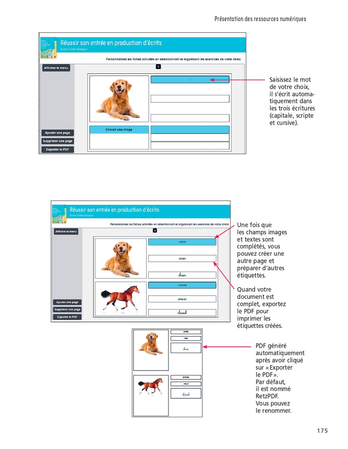 Réussir son entrée en production d'écrits GS-CP + ressources numériques