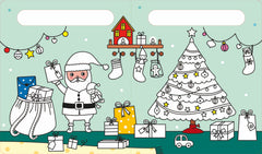 Coloriages magiques à l'eau - Joyeux noël
