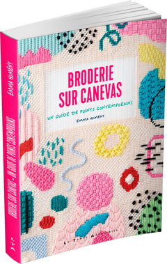 Broderie sur canevas - Un broderie de points contemporains
