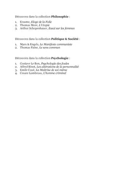 Essai sur les femmes