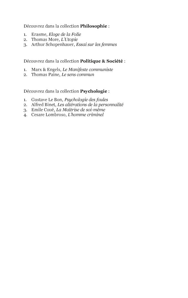 Essai sur les femmes