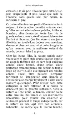 Essai sur les femmes