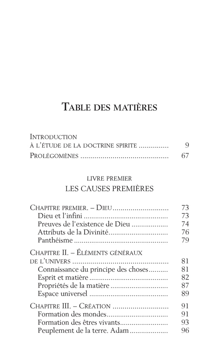 Le livre des esprits