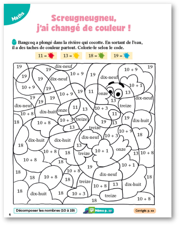 Cocorico J'apprends en jouant ! Ma GS avec les P'tites Poules