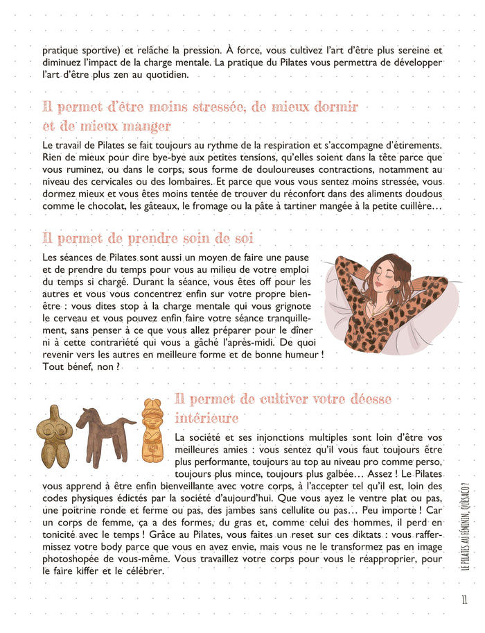 Mon cahier Pilates féminin