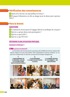 Histoire-Géographie / EMC (Enseignement moral et civique) 3e - ABC Réussite - Le Brevet efficace