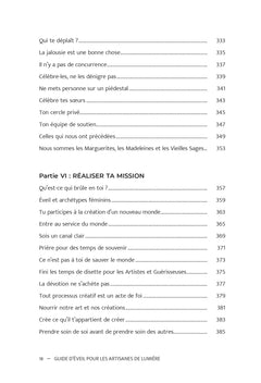 Guide d'éveil pour les artisanes de Lumière - Réveille-toi, ma soeur !