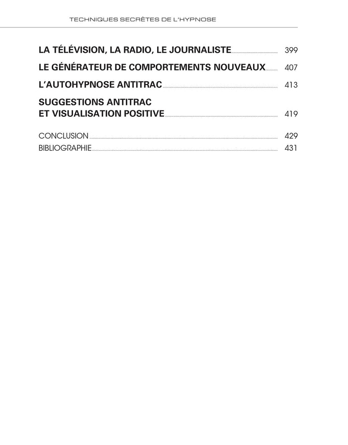 Techniques secrètes de l'hypnose pour mieux communiquer