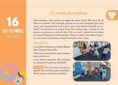 Une année de rituels pour développer les compétences psychosociales Cycles 2 et 3