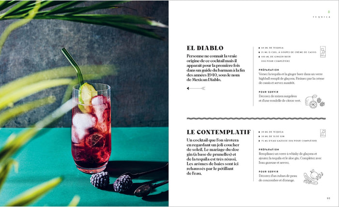 Cocktails en 3 ingrédients