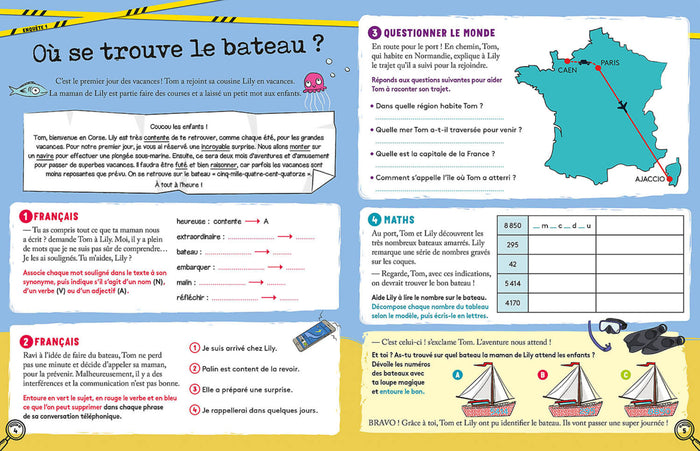 Enquêtes en vacances