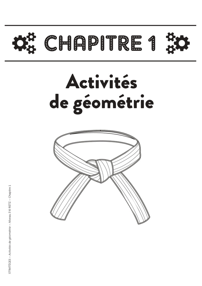 Activités de géométrie niveau 3 + ressources numériques