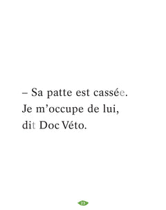 La patte cassée de Carmélito