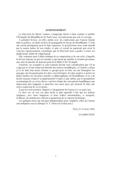 L'Évangile du Bouddha