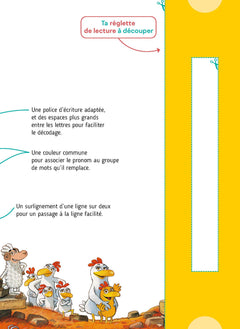 Cocorico Je sais lire ! Mes premières lectures avec les P'tites Poules - Carmen entre au CP