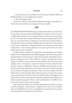 SETHAM roman initiatique spirituel