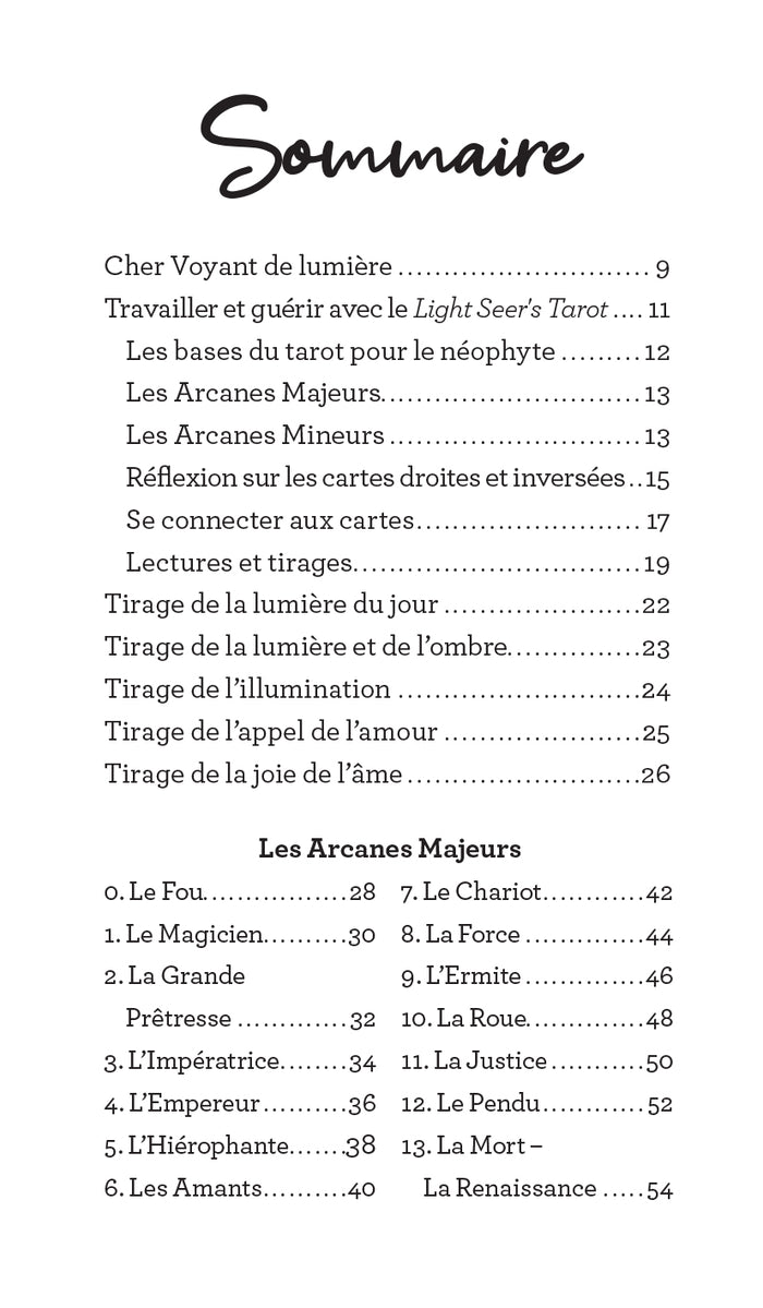 Light Seer's Tarot - Édition française