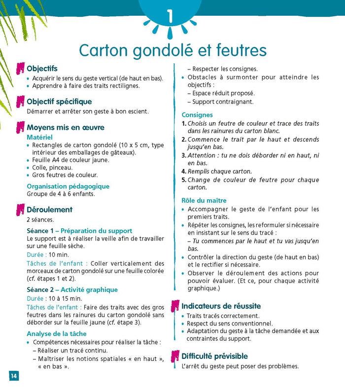 Ateliers graphiques PS-MS-GS