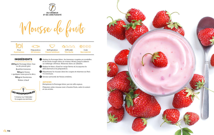 60 recettes de desserts faciles et gourmandes, zéro sucre