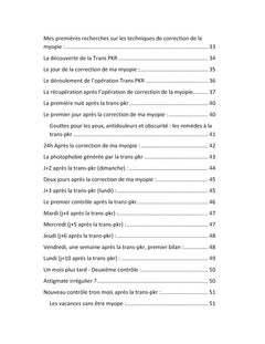 Le guide de la correction de la myopie