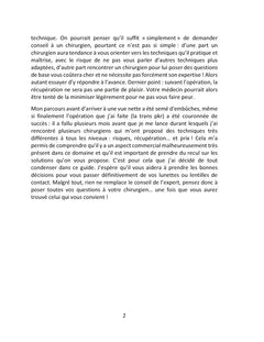 Le guide de la correction de la myopie