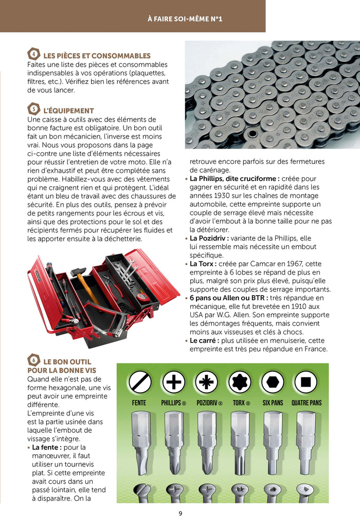 Entretenir et réparer sa moto - Nouvelle édition - Volume 2