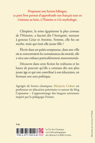 De pueritia Cleopatrae. Cléopâtre, l’enfance d’une reine