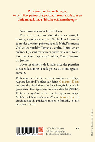 Ex nihilo. Genesis deorum. Du néant. La naissance des dieux