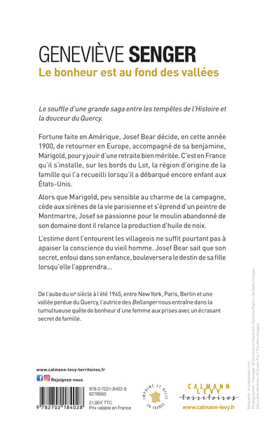 Le bonheur est au fond des vallées