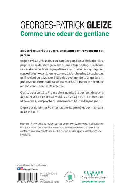 Comme une odeur de gentiane