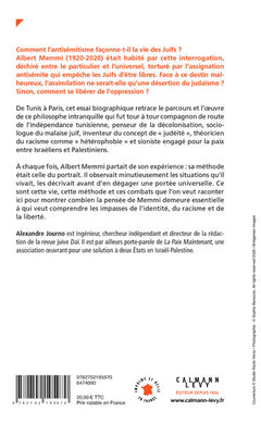 Albert Memmi. Un Juif intranquille