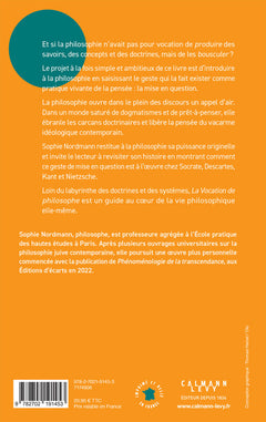 La Vocation de philosophe