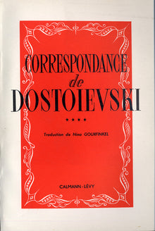 Correspondance de Dostoïevski, t.IV